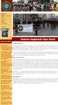 Mobile Screenshot of coldspringpipeband.org